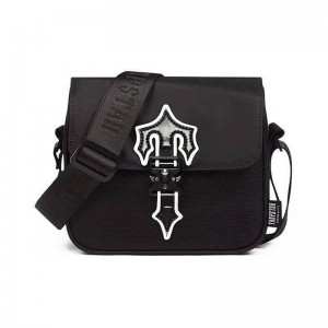 Trapstar Cross Body Tasker Herre Sort Danmark | BF34-292