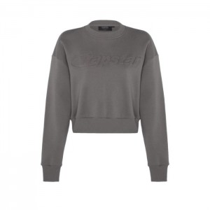 Trapstar Hyperdrive Crewneck Top Dame Grå Danmark | LQ82-122