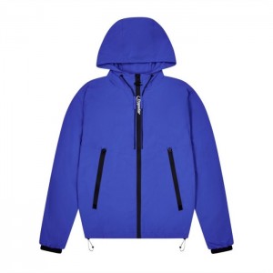 Trapstar Hyperdrive Embossed Windbreaker Overtøj Herre Blå Danmark | UM94-664
