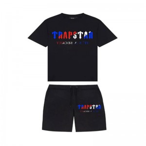 Trapstar It's A Secret Set Shorts Herre Sort Danmark | PL82-297