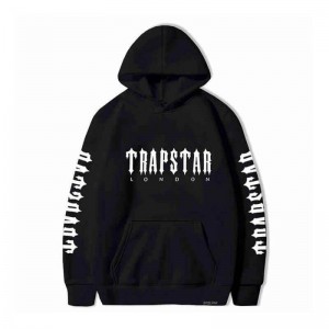 Trapstar London Galaxy City Hættetrøje Herre Sort Danmark | AE02-888