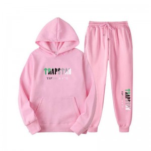 Trapstar Printed Autumn Vinter Warm Sportswear Træningsdragt Herre Lyserød Danmark | AC71-071