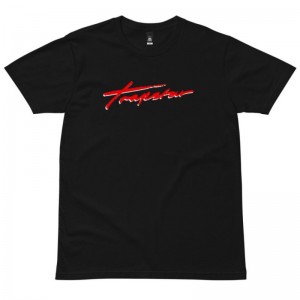 Trapstar Red Logo T Shirts Herre Rød Danmark | SQ86-074