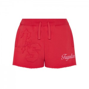 Trapstar TS-Star Shorts Dame Rød Danmark | LJ73-197